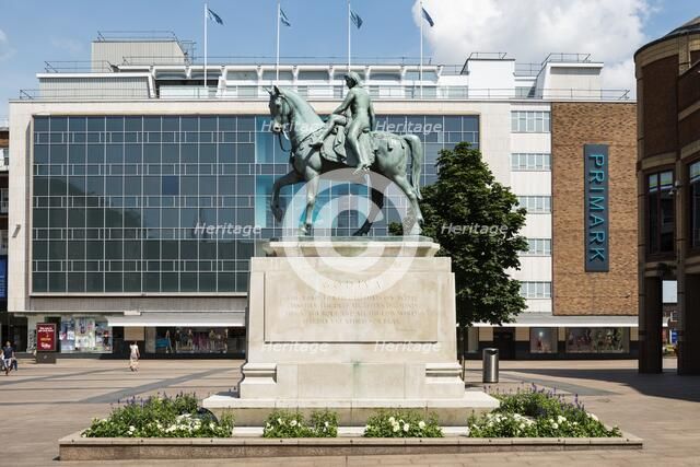 Lady Godiva statue, Broadgate, Coventry, West Midlands, 2014. Artist: Steven Baker.