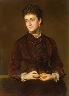 Lady Gordon Cathcart, 1876. Creator: Unknown
