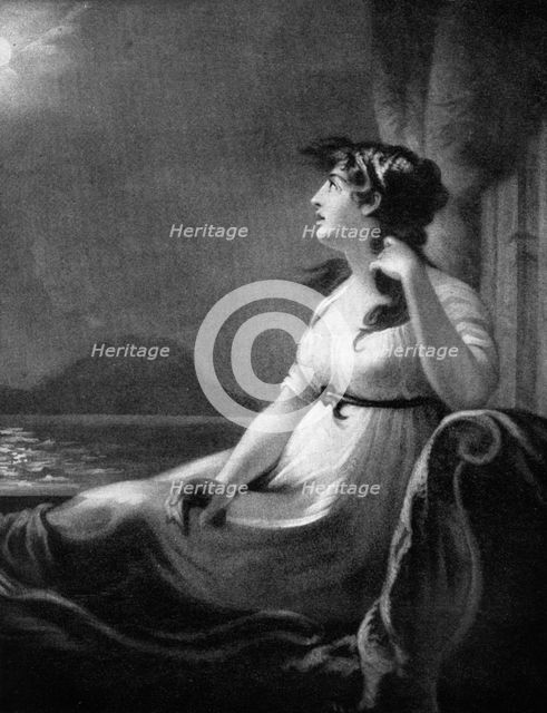 Lady Hamilton, 1806.Artist: William Say