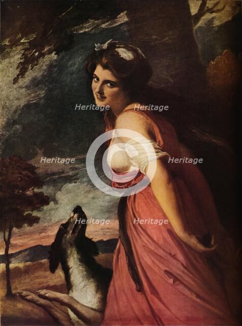 'Lady Hamilton as a Bacchante', 1785. Artist: George Romney.
