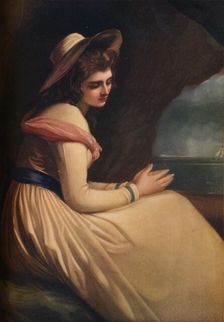 Lady Hamilton as Ariadne c18th century. Artist: Henry T Greenhead