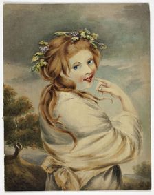 Lady Hamilton as Nature, 1800/1850. Creator: Unknown
