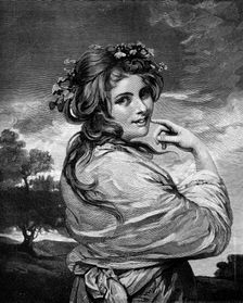 Lady Hamilton as Nature' c1783-1784 (1900)