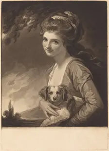 Lady Hamilton as Nature, published 1784. Creator: John Raphael Smith