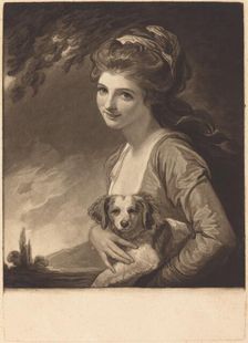 Lady Hamilton as Nature, published 1784. Creator: John Raphael Smith