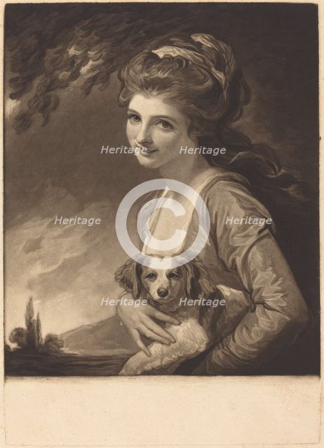 Lady Hamilton as Nature, published 1784. Creator: John Raphael Smith.