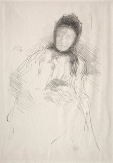 Lady Haden, 1895. Creator: James McNeill Whistler (American, 1834-1903)