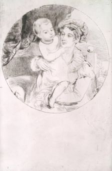 Lady Henrietta Drummond (1783-1854) and her Child, 1826. Creator: Andrew Geddes