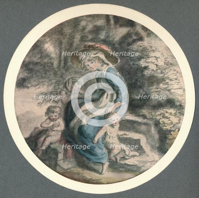 'Lady Herbert and her Children', 1903. Artist: Lady Diana Spencer.