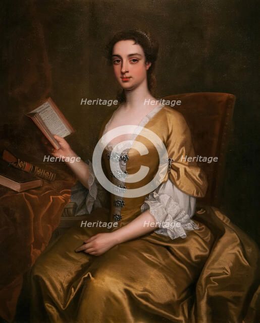 Lady-in-waiting at Queen Anne's court,  c1712-1714. Creator: Michael Dahl.