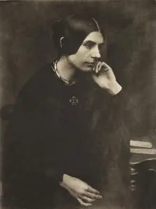 Lady in Black, between 1843 and 1847. Creator: David Octavius Hill