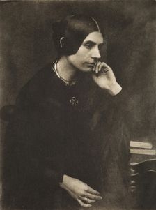 Lady in Black, between 1843 and 1847. Creator: David Octavius Hill