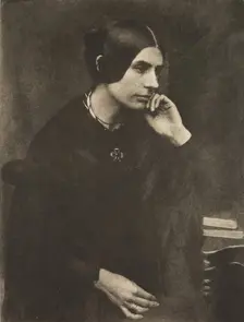 Lady in Black, between 1843 and 1847; from Camera Work, January 1912, . Creator: Unknown