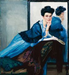 Lady in Blue, 1908