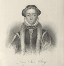 Lady Jane Grey, c1553, (1834-1837). Creator: Samuel Freeman