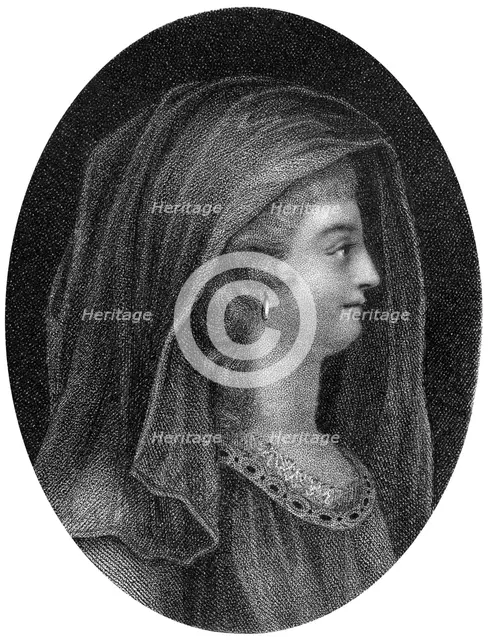 Lady Jane Grey, Queen of England. Artist: J Chapman