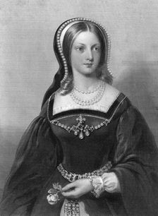 Lady Jane Grey, Queen of England. Artist: W Holl