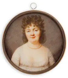 Lady Johanna Elisabet Müller, 1787-1853. Creator: Giovanni Domenico Bossi