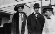 Lady Johnstone [and] Amos Pinchot, between c1910 and c1915. Creator: Bain News Service