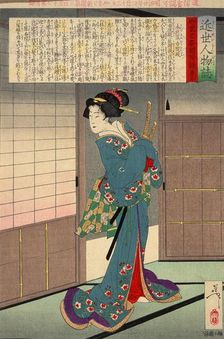 Lady Kido Suikoin, 1887. Creator: Tsukioka Yoshitoshi