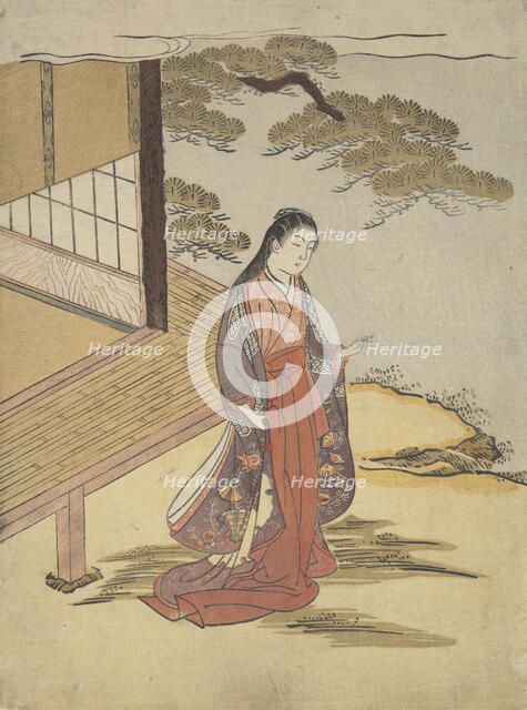 Lady Komachi. Creator: Suzuki Harunobu.