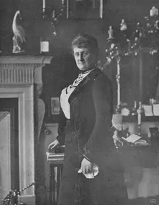 Lady Lansdowne at her writing-table c1903, (1903)