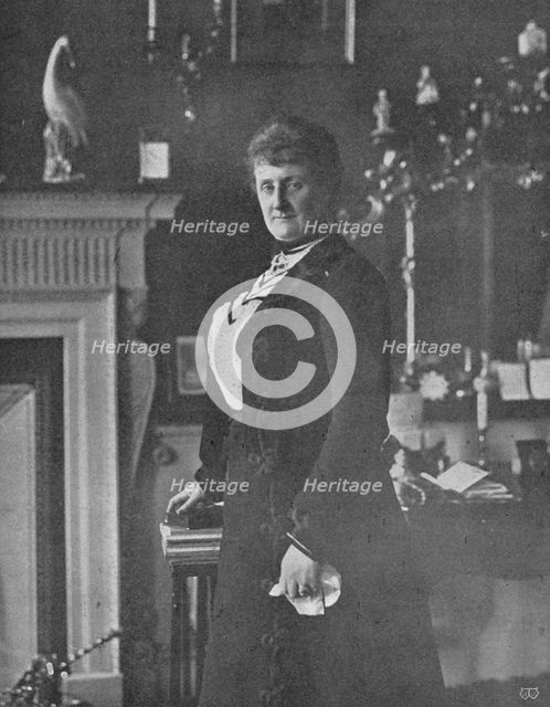 'Lady Lansdowne at her writing-table', c1903, (1903). Artist: Unknown.