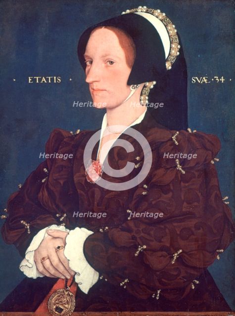'Lady Lee, Margaret Wyatt', 1540. Artist: Hans Holbein the Younger