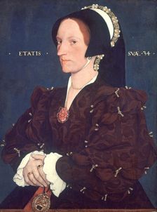 Lady Lee, Margaret Wyatt 1540. Artist: Hans Holbein the Younger