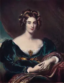Lady Lyndhurst, c1836, (1904). Artist: Samuel Cousins