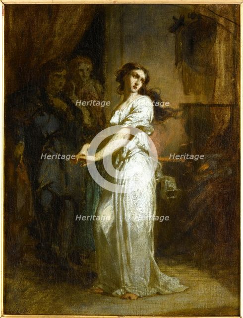 Lady Macbeth. Creator: Müller, Charles Louis (1815-1892).