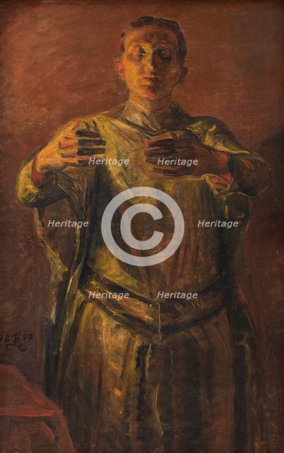 Lady Macbeth. Study, 1899. Creator: Kristian Zahrtmann.