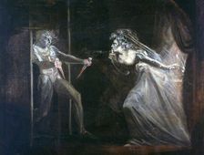 Lady Macbeth Seizing the Daggers exhibited 1812. Artist: Henry Fuseli