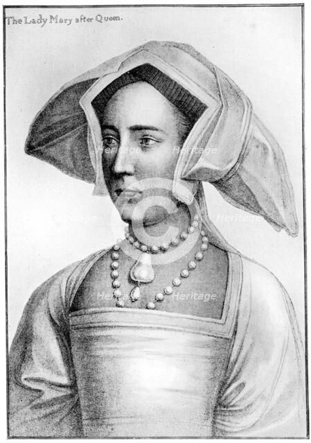 Lady Mary, 16th century, (1910). Artist: Unknown