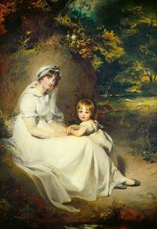 Lady Mary Templetown and Her Eldest Son, 1802. Creator: Thomas Lawrence