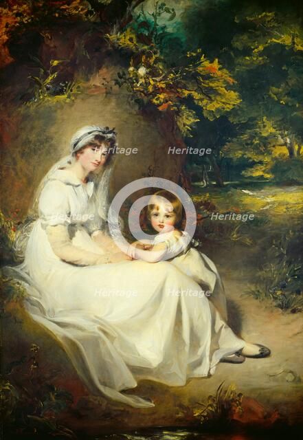 Lady Mary Templetown and Her Eldest Son, 1802. Creator: Thomas Lawrence.