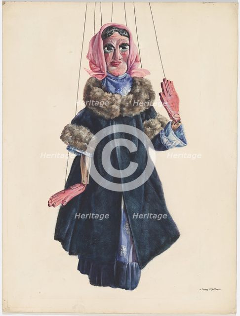 Lady Marionette, c. 1937. Creator: James McLellan.