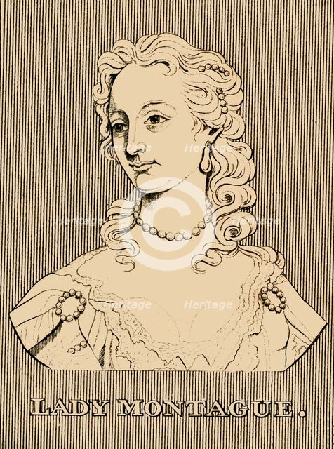 'Lady Montague', (1689- 1762), 1830. Creator: Unknown.