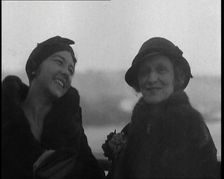 Lady Nancy Astor Talking to the Camera, 1930s. Creator: British Pathe Ltd