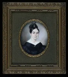 Lady of the Frothingham Family, ca. 1835. Creator: Moses B Russell