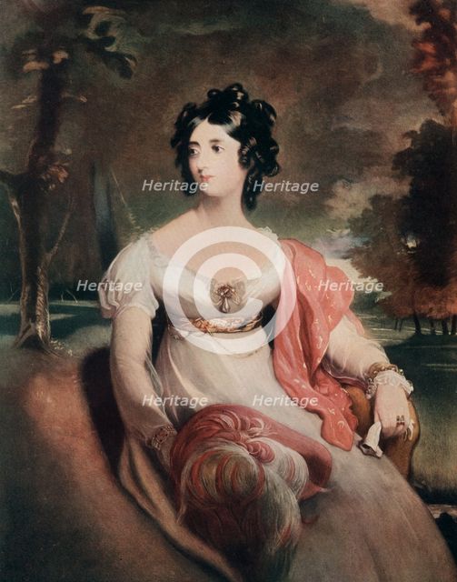 'Lady Peel', early 19th century, (1912).Artist: C Coppier