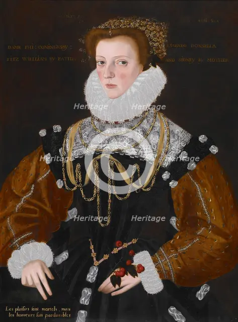Lady Philippa Coningsby, 1578. Creator: George Gower.