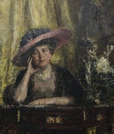 Lady Phillips, 1909. Creator: Mancini, Antonio (1852-1930)