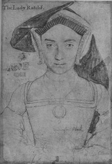 Lady Ratcliffe c1532-1543 (1945). Artist: Hans Holbein the Younger