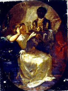 Lady reading by Martí Alsina