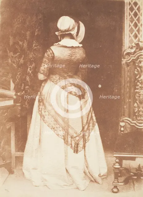 Lady Ruthven, 1843-47. Creators: David Octavius Hill, Robert Adamson, Hill & Adamson.