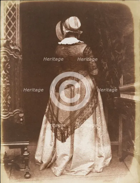 Lady Ruthven, ca. 1845. Creators: David Octavius Hill, Robert Adamson, Hill & Adamson.