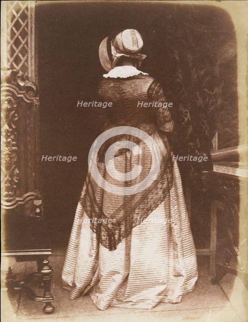 Lady Ruthven, ca. 1845. Creators: David Octavius Hill, Robert Adamson, Hill & Adamson.