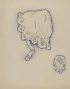 Lady's Night Cap, c. 1938. Creator: Sarah F. Williams