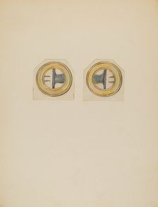 Lady's Buckles, c. 1936. Creator: Charles Criswell